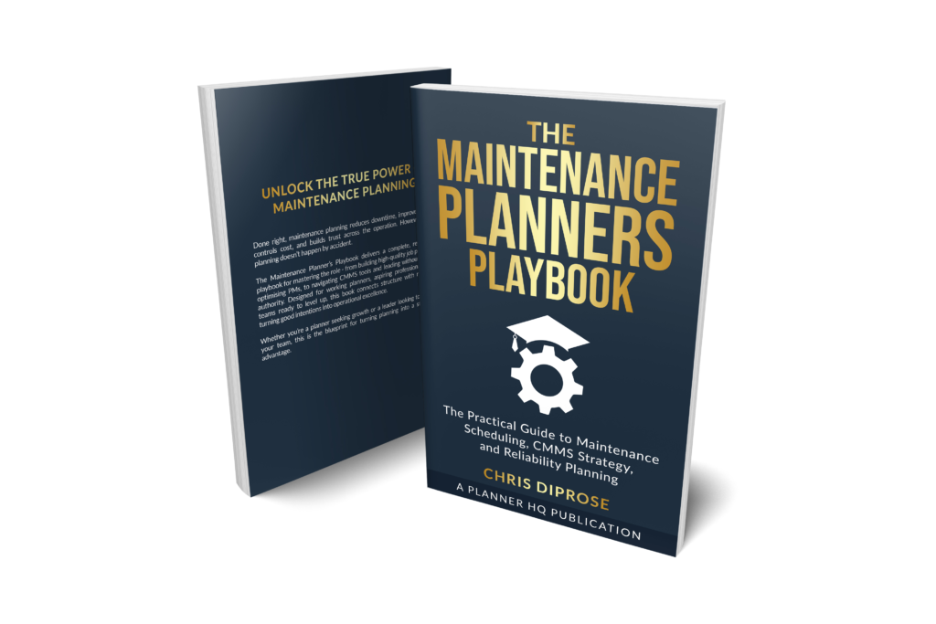 The Maintenance Planners Playbook
