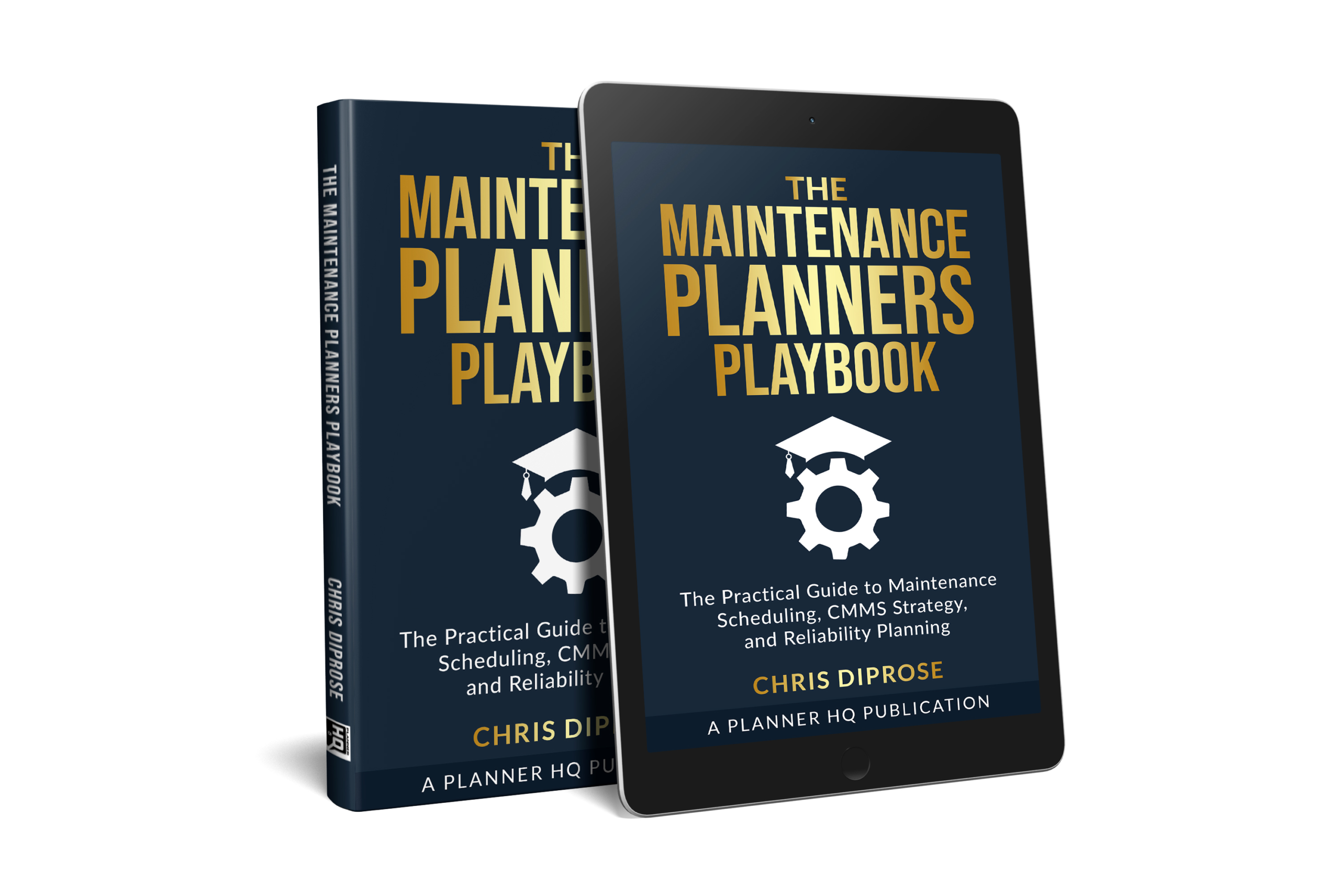 3D image of The Maintenance Planners Playbook a guide to improving maintenance planning and CMMS strategy