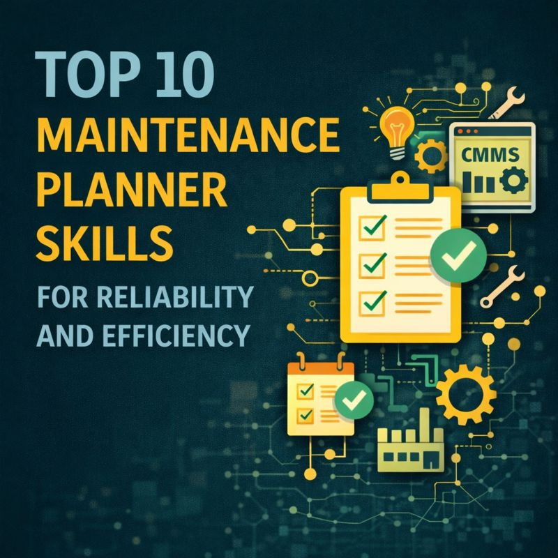 Top 10 Maintenance Planner Skills for Reliability and Efficiency