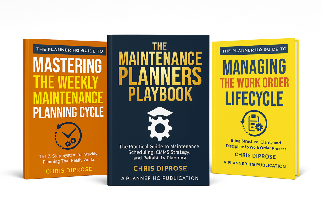FIRST THREE PLANNER HQ BOOKS