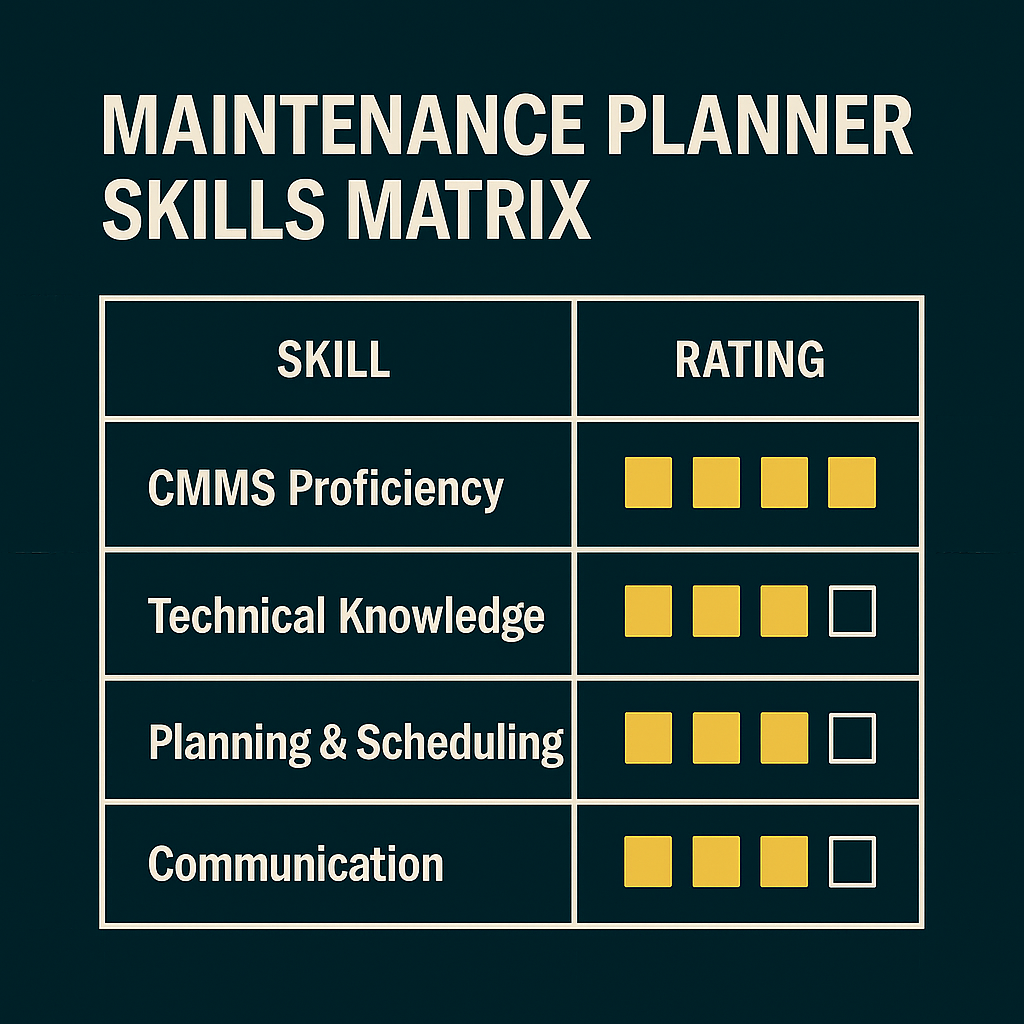 Planner Skills Graphic