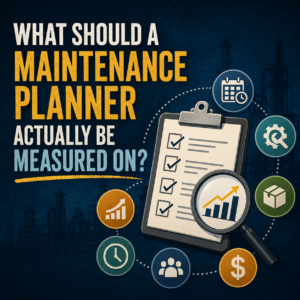 What Should a Maintenance Planner Actually Be Measured On?